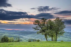 Evenings Gallery: Landscape, Protected Landscape Area Bile Karpaty, White Carpathian Mountains, Zitkova