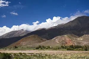 Hilly Prints: Landscape Quebrada de Humahuaca, Argentina, South America