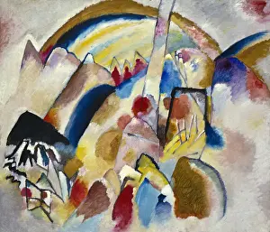 Landscape with Red Spots No 2 (Landschaft mit roten Flecken Nr 2), 1913
