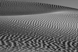 Images Dated 16th May 2017: Landscape with sand dunes, Mojave Trails National Monument, California, USA