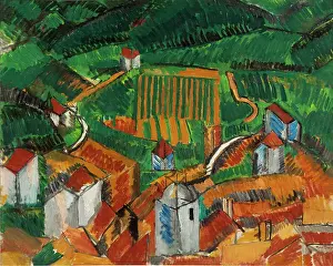 Dufy Prints: Landscape At Vence