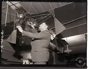 Exhibit Prints: Langley Model Airplanes on Exhibit