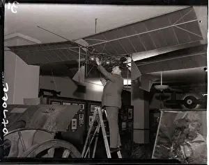 Exhibit Prints: Langley Model Airplanes on Exhibit
