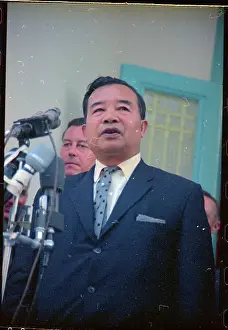 Laos Prints: Laotian Prince Souvannah Phouma