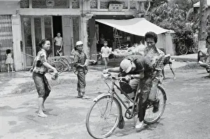 Vientiane Prints: Laotian Water-Throwing Festival