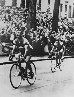 Bicycling Prints: Third Lap of the 1956 Tour de France