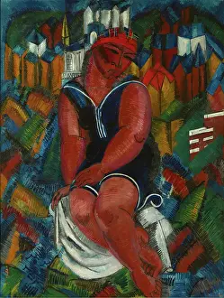 Dufy Prints: The Large Bather (La Grande Baigneuse)