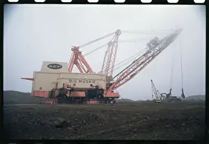Large Crane Equipped Tractor