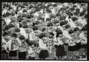 Large Crowd Attending Youthful Major Minor Concert