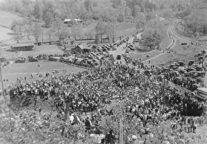 Kansas Prints: Large Crowd at United Mine Workers Meeting
