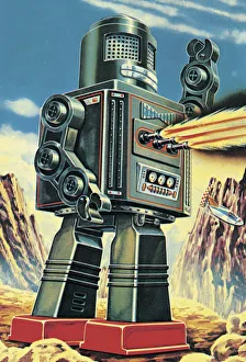 Science And Technology Gallery: Large Fighting Robot