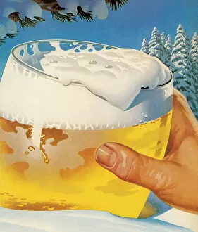 Images Dated 22nd January 2015: Large Glass of Beer