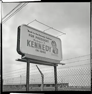 Large Road Sign for Robert F. Kennedy