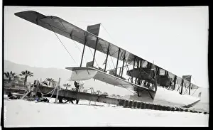 Santa Barbara Prints: Large Sea Plane in Water
