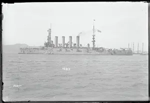 Quiet Prints: Large Ship near Shore