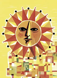 Global Warming Prints: Large Sun