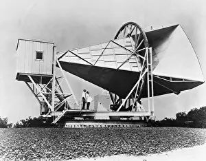 Large Telephone Satellite Connection Within Community Area