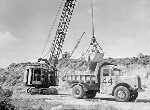 Large Truck at Phosphate Mine