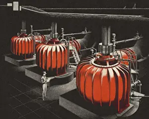 Illustrati Prints: Large Turbines