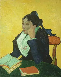 Van Gogh Prints: Larlésienne: Madame Joseph-Michel Ginoux (Marie Julien)