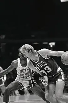 Larry Bird Avoiding Nets Defense