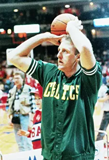 Larry Bird Shooting During All-Stars Three Point Competition