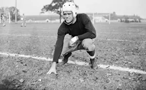 Football Uniform Prints: Larry Kelley as New Yale Grid Captain