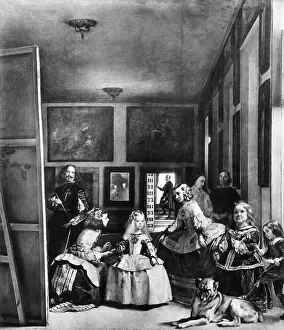 Las Meninas by Diego Rodriguez de Silva y Vasquez