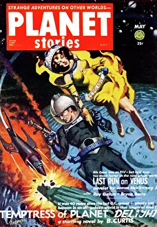 Science Fiction Prints: Las Run on Venus