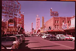 Casino Prints: Las Vegas Street Scene