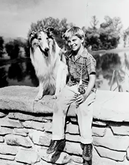 Lassie and Jeff (Tommy Rettig)