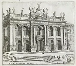 Basilicas Prints: Lateran Basilica, Italian Basilica San Giovanni in Laterano