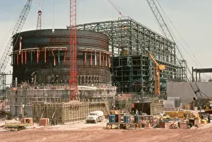 Lattice Of Steel Girders In Construction