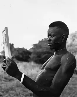 Sudanese Prints: Latuko Tribesman