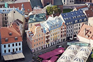 Images Dated 30th September 2014: Latvia, Riga, Old town architecture