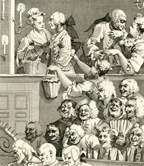 William Hogarth Gallery: The laughing audience