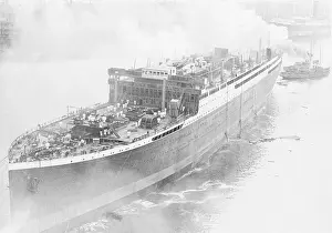 Launching of Britannic