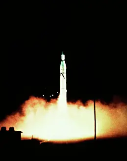 Satellite Prints: The Launching of Explorer I