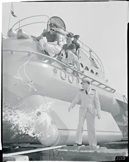 Loud Prints: Launching of Submarine