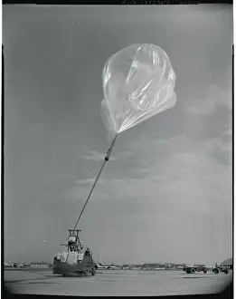 Meteorology Prints: Launching of a Weather Balloon