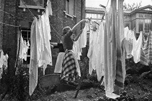 Washing Line Prints: Laundry Day