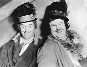 Prints of A portrait of the famous comedy team, Stan Laurel and Oliver Hardy, Hollywood, California, c. 1928. (Photo by Underwood Archives/Getty Images) Timeless Comedy Icons: Classic Moments from the Legendary Duo: Laurel And Hardy