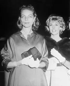 Lauren Bacall with Betsy von Furstenberg