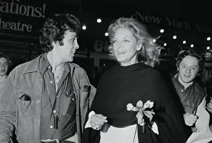 Lauren Bacall with Colleague