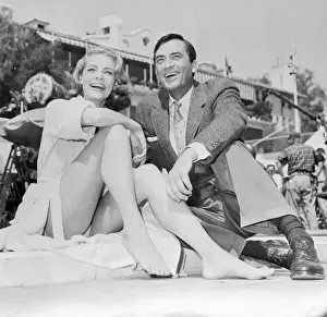 Lauren Bacall with Gregory Peck