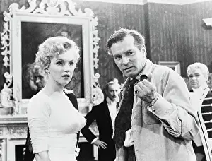 Laurence Olivier and Marilyn Monroe