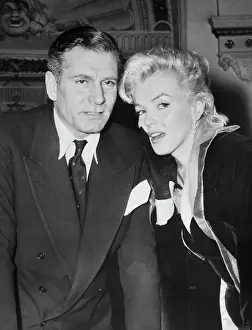 Laurence Olivier and Marilyn Monroe