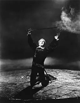 Hamlet Prints: Laurence Olivier in a Scene from Hamlet