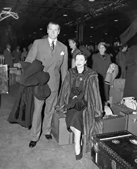 Laurence Olivier & Vivien Leigh Arrive in NY