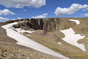 Lava Prints: Lava Cliffs, Trail Ridge Road, Rocky Mountain National Park, Colorado, USA